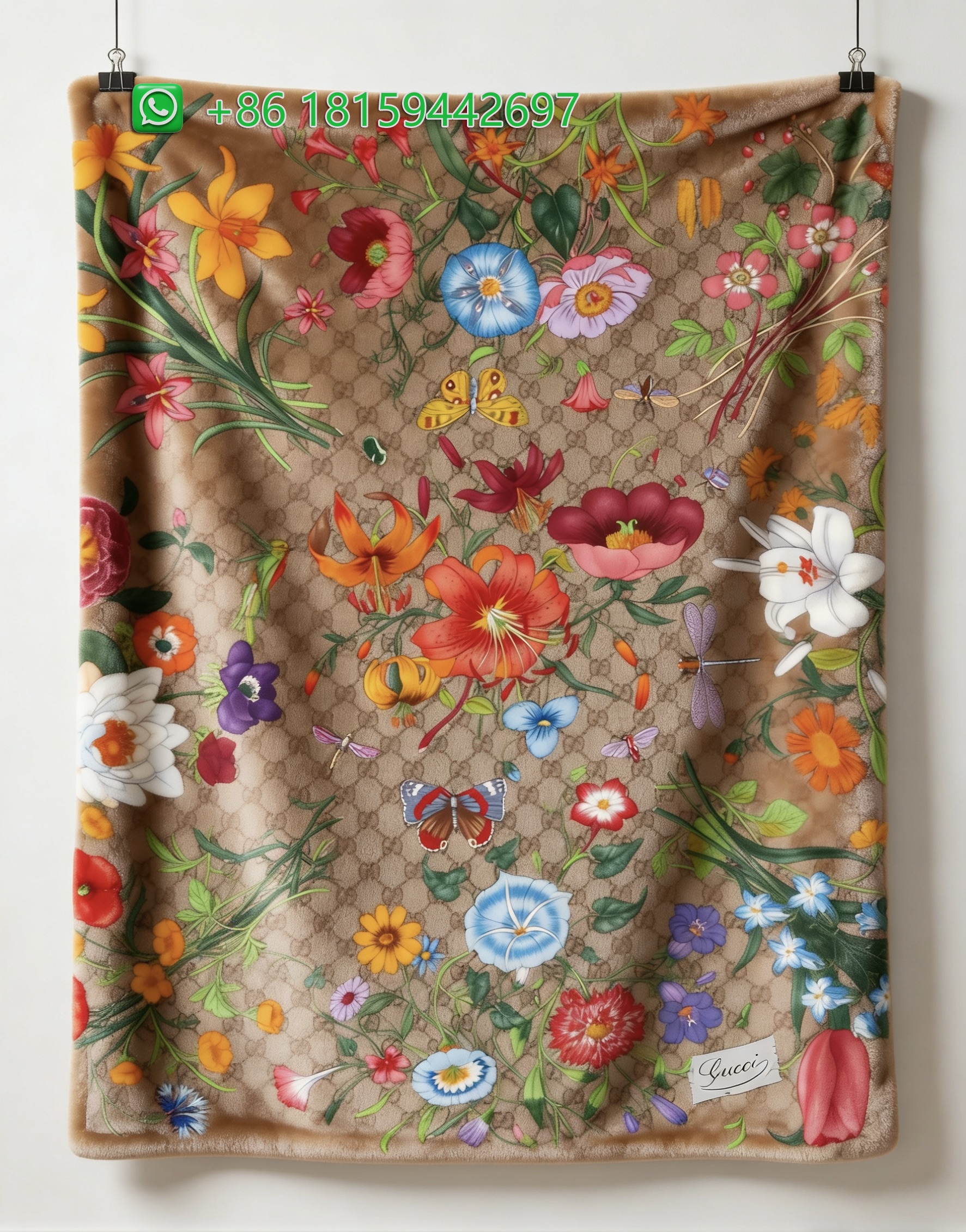 Gucci Throw Blankets